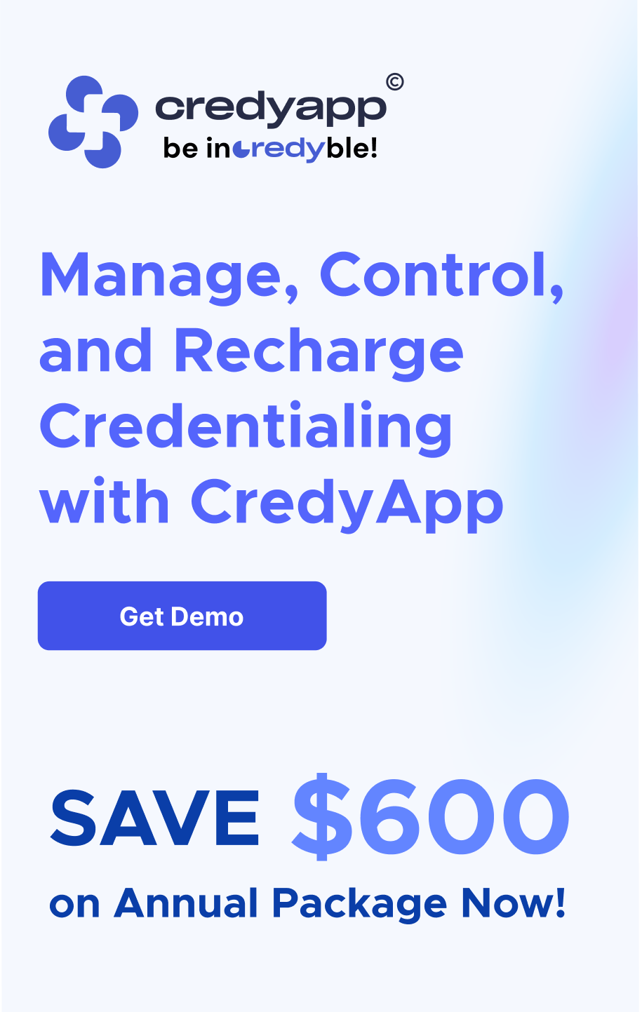 baner credy app - save 600$