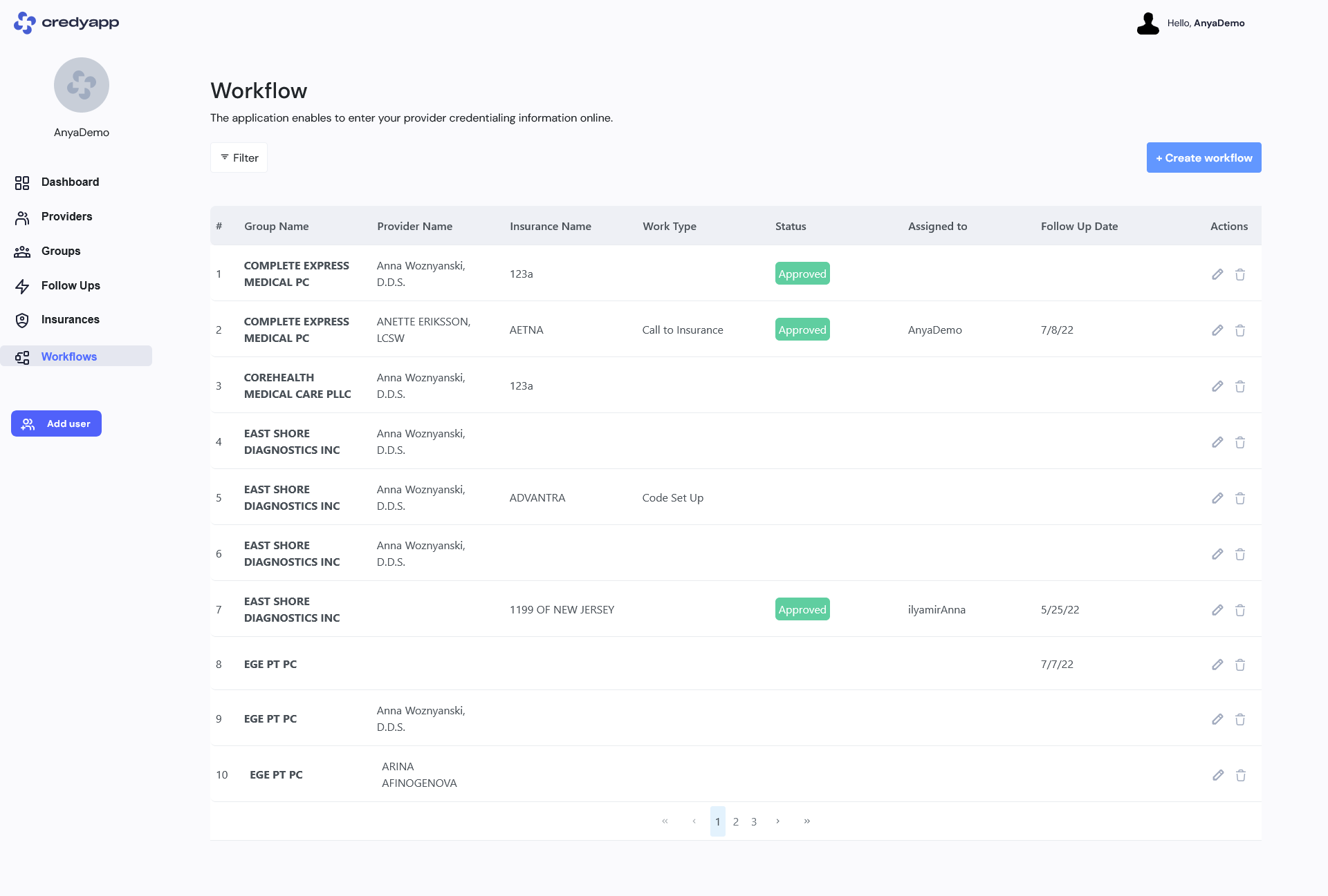 workflow-list