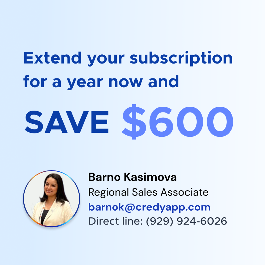 Extand your subscription for a year now and save $600